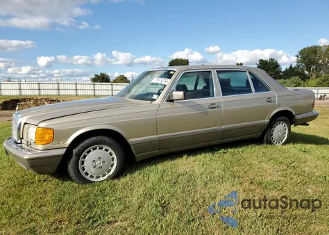 1986 Mercedes-Benz 420 Sel из США, поврежденный, VIN WDBCA35D2GA246302